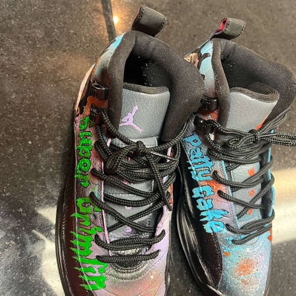 Kodak black custom Sz 4.5 air Jordan retro 12 - Picture 9 of 9